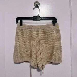Le Lis Collection Knit Nude Shorts NEW